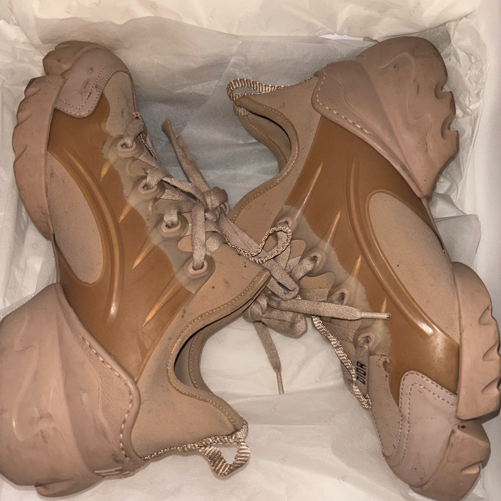 Dior Beige Women's Athletic Sneakers
